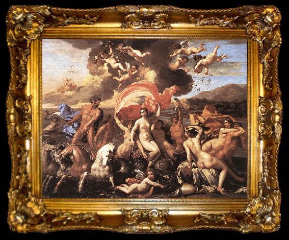 framed  Nicolas Poussin Triumph of Neptune, ta009-2
